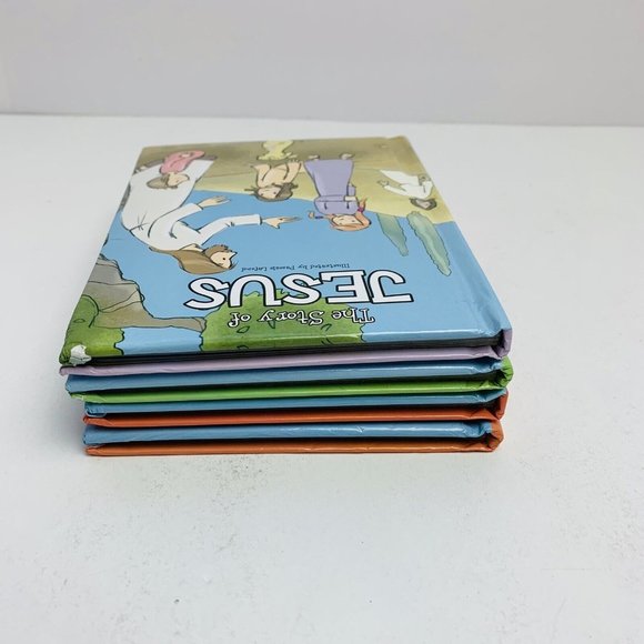 Childrens Religious Bible Story Book Lot of 4 Color Illustrated Flowerpot Press - Picture 7 of 8